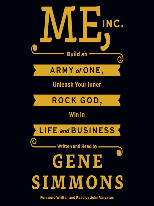 Title details for Me, Inc. by Gene Simmons - Wait list